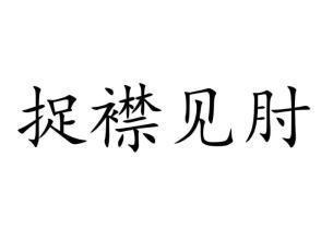 捉襟见肘