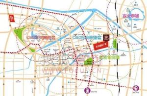 东方国际广场交通图