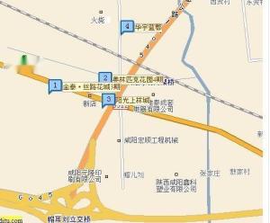 阳光上林城区位图