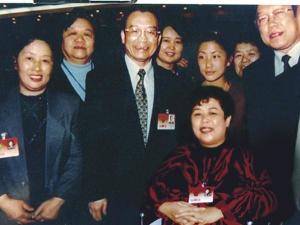 与温总理在两会上