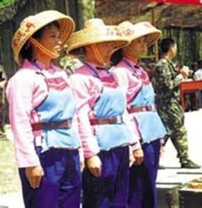 西岛女民兵