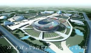 广西体育中心效果图