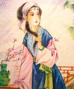 晴雯画像