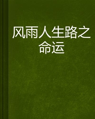人生经历风雨坎坷的含义 0