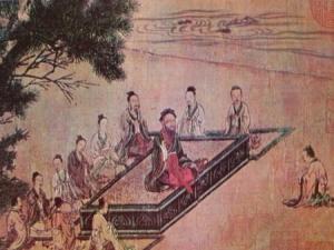 孔子讲学图