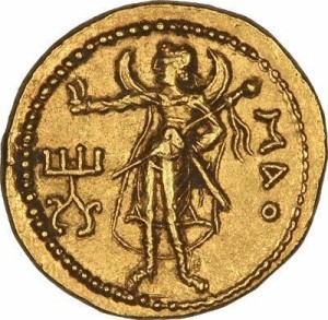 金币背面