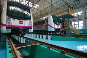 西安地铁3号线列车