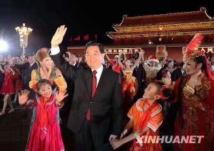 国庆60周年天安门广场演出