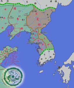 四郡的地理位置