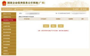 企业征信系统
