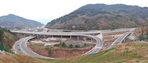 开达高速公路开县互通