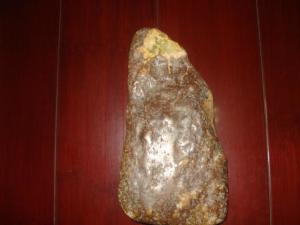 山子型黄白河磨玉