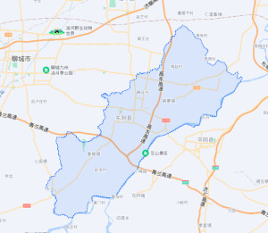 东阿县县城地图图片