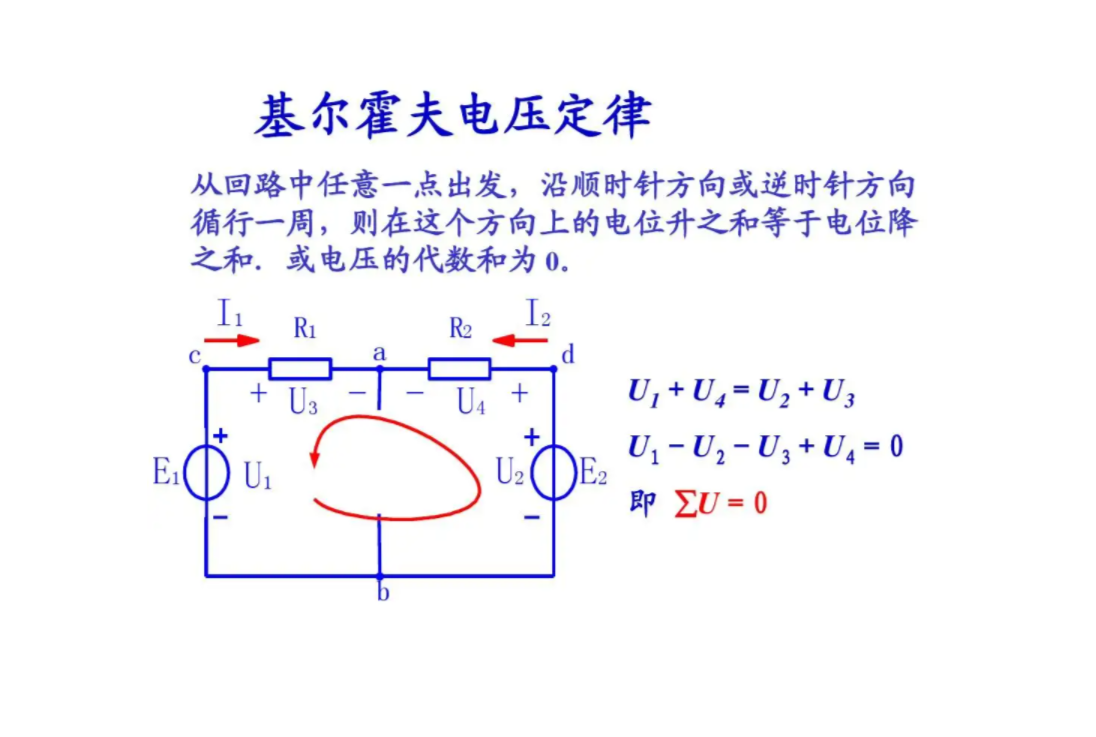 基尔霍夫电压定律