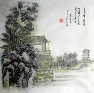 黄东雷《四面荷花三面柳》及其它景观作品