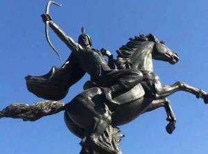 李广雕像