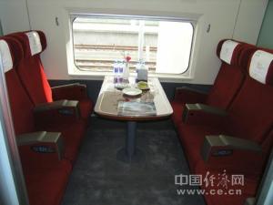 和谐号CRH380A一等座包厢