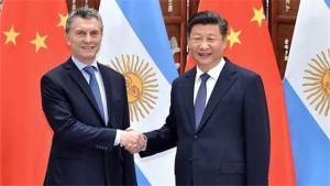 毛里西奥·马克里的对外交往