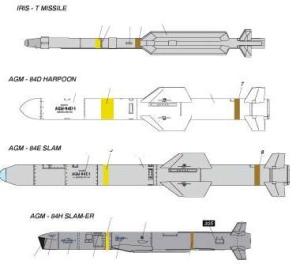 SLAM与IRIS-T和AGM-84对比