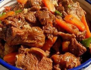 各式红焖羊肉成品