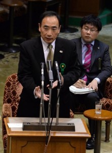 森友学园理事长龙池泰典在国会作证