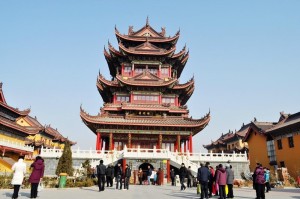 金山寺一景