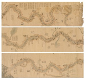 清代黄河图
