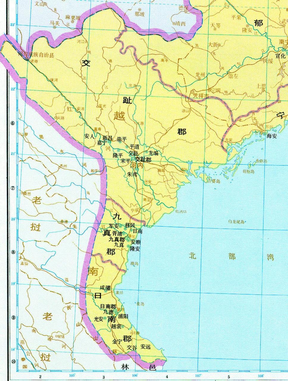 三国时期交州地图图片