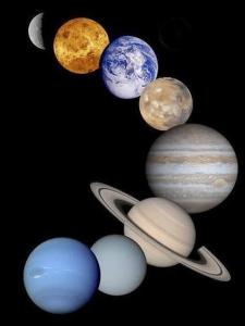 太阳系八大行星