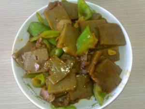 炒焖子
