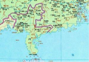 南朝越州郡。中国历史地图集。