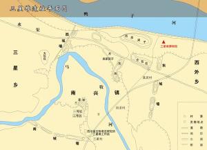 三星堆遗址平面图