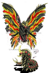 巴特拉英文名称battra中文名称巴特拉幼虫身长90m体重