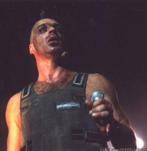 乐队主唱 Till Lindemann