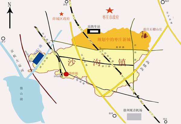 沂水县沙沟镇地图图片