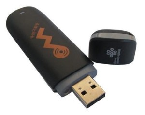 使用USB接口的无线上网卡