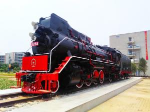 8284号建设型蒸汽机车