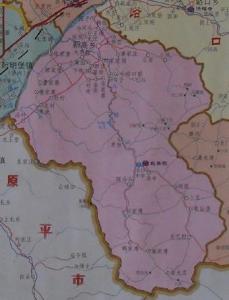 新高乡政区图