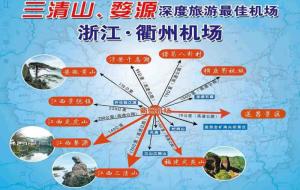 衢州机场对周边地区辐射范围