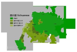 四川话使用范围及内部差异