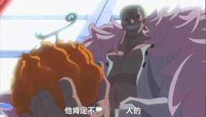 手拿烧烧果实