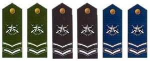 陆海空军三级士官肩章(1999-2007)