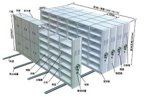 密集架结构示意图