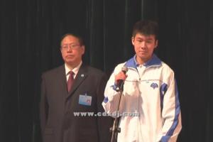 我校2011届毕业生琚朝赢得美国第一夫人赞扬