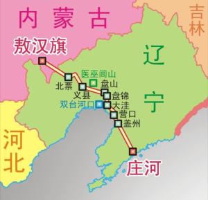 305国道走向略图