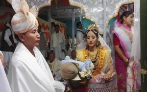 （曼尼普尔传统婚礼）
