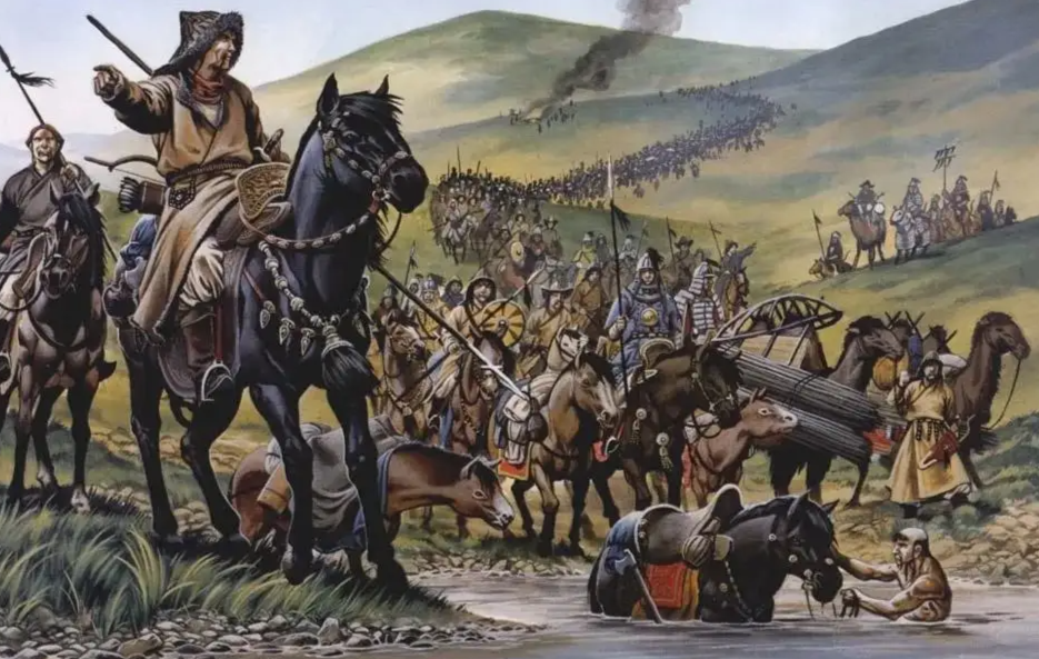 蒙古帝国征战