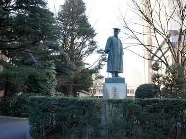 早稻田大学一角