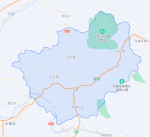 山西五台县地图图片