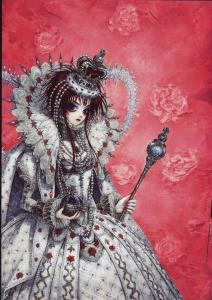柴奔插画艾丝缇·布兰雪登基版